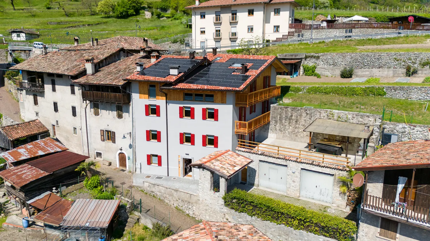 Ca' Rota House dall'alto