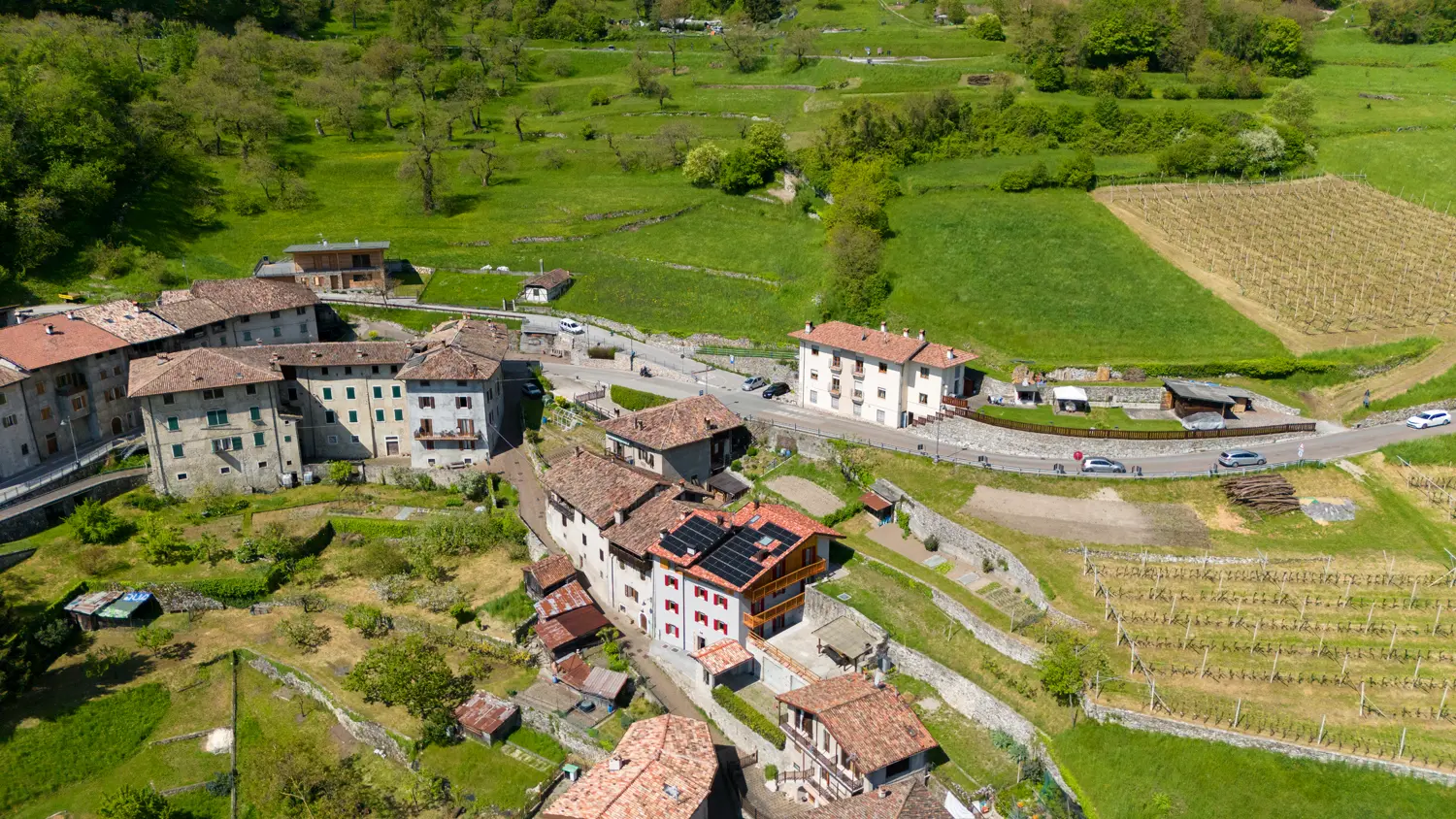 Ca' Rota House dall'alto